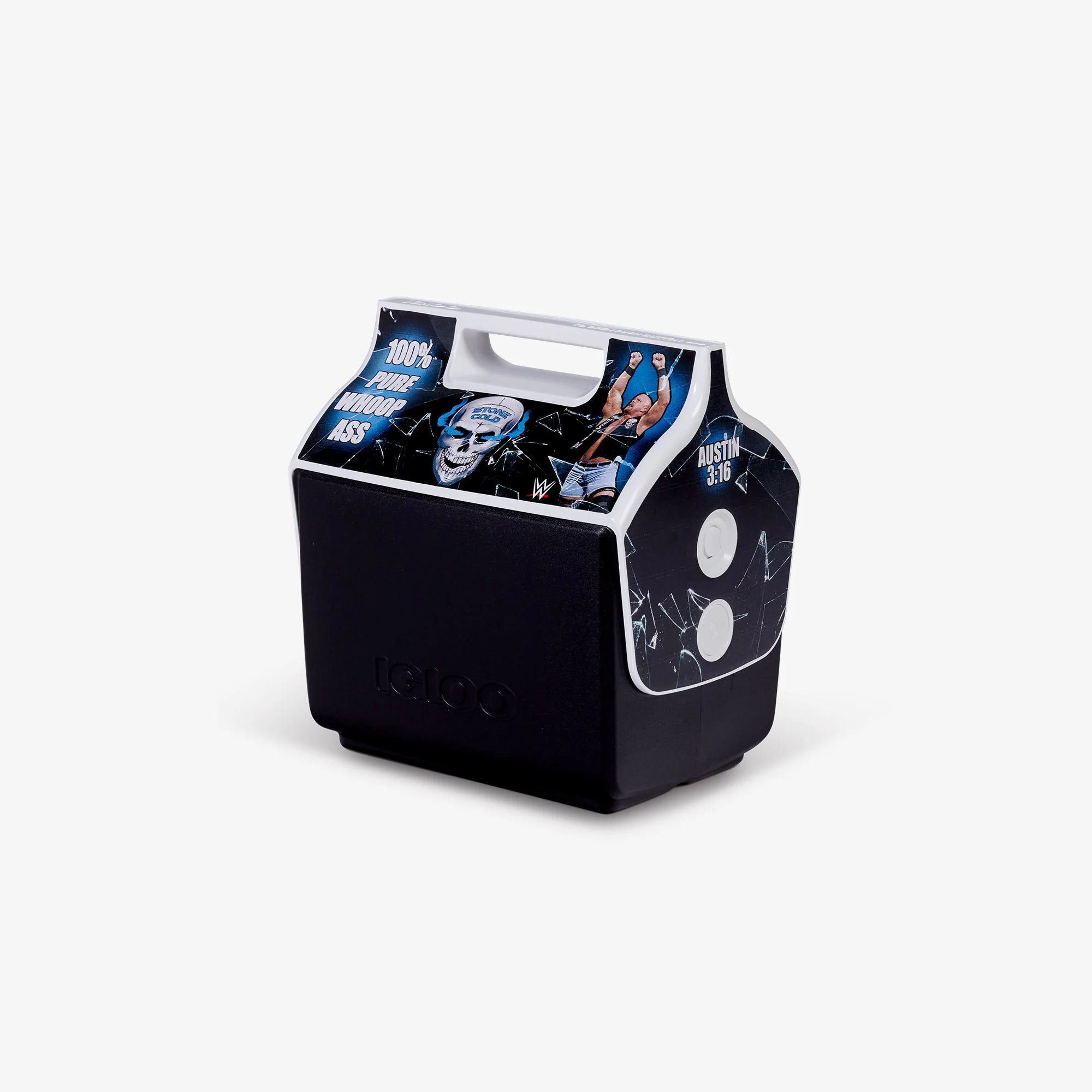 Igloo Personal Cooler Insulated Cooler Durable Cooler WWE Flip'n'SipStone ColdFlip'n'Sip Steve Austin Little Playmate 7 Qt Cooler - Image 2
