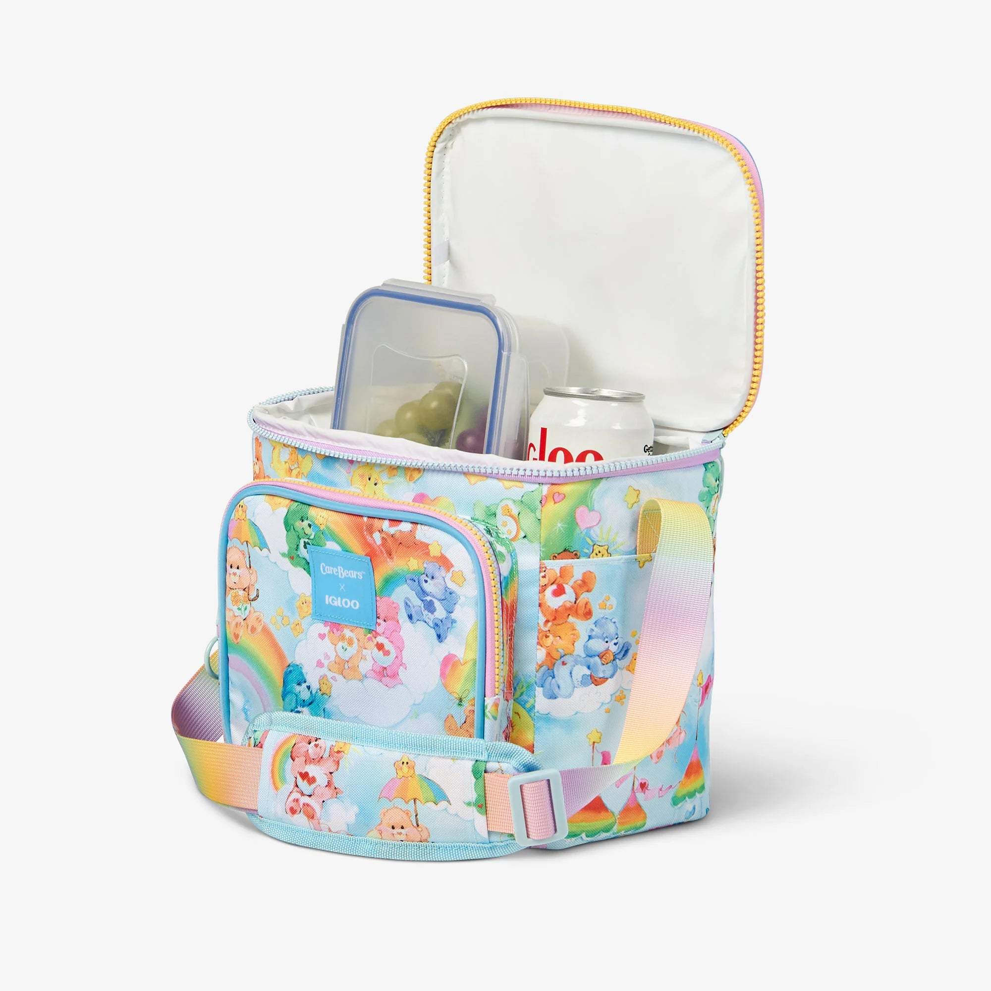 Igloo Portable Cooler Durable Cooler The Care Bears™ Clouds Square Lunch Bag - Image 3