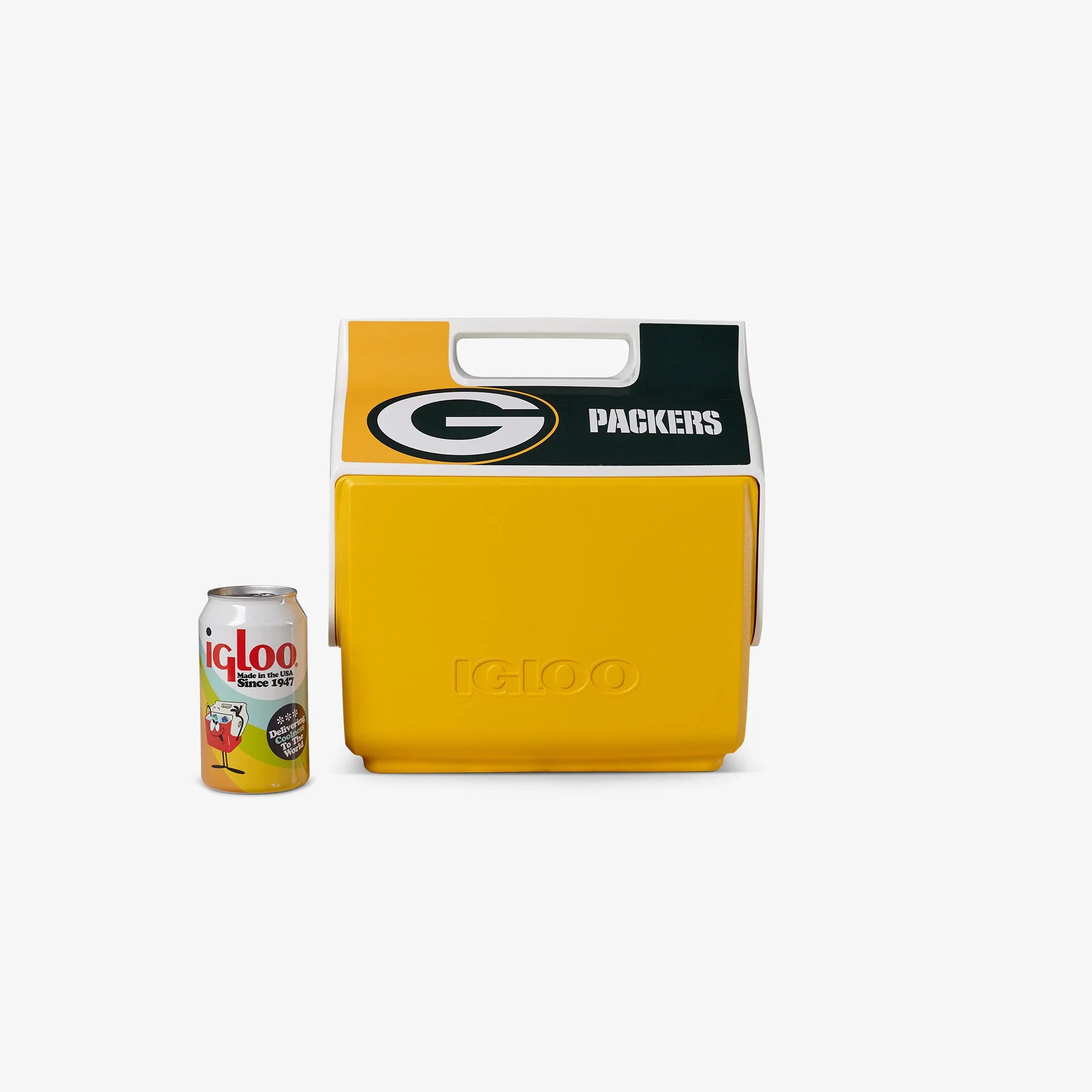 Igloo Personal Cooler Insulated Cooler Durable Cooler Green Bay Packers Little Playmate 7 Qt Cooler - Image 5