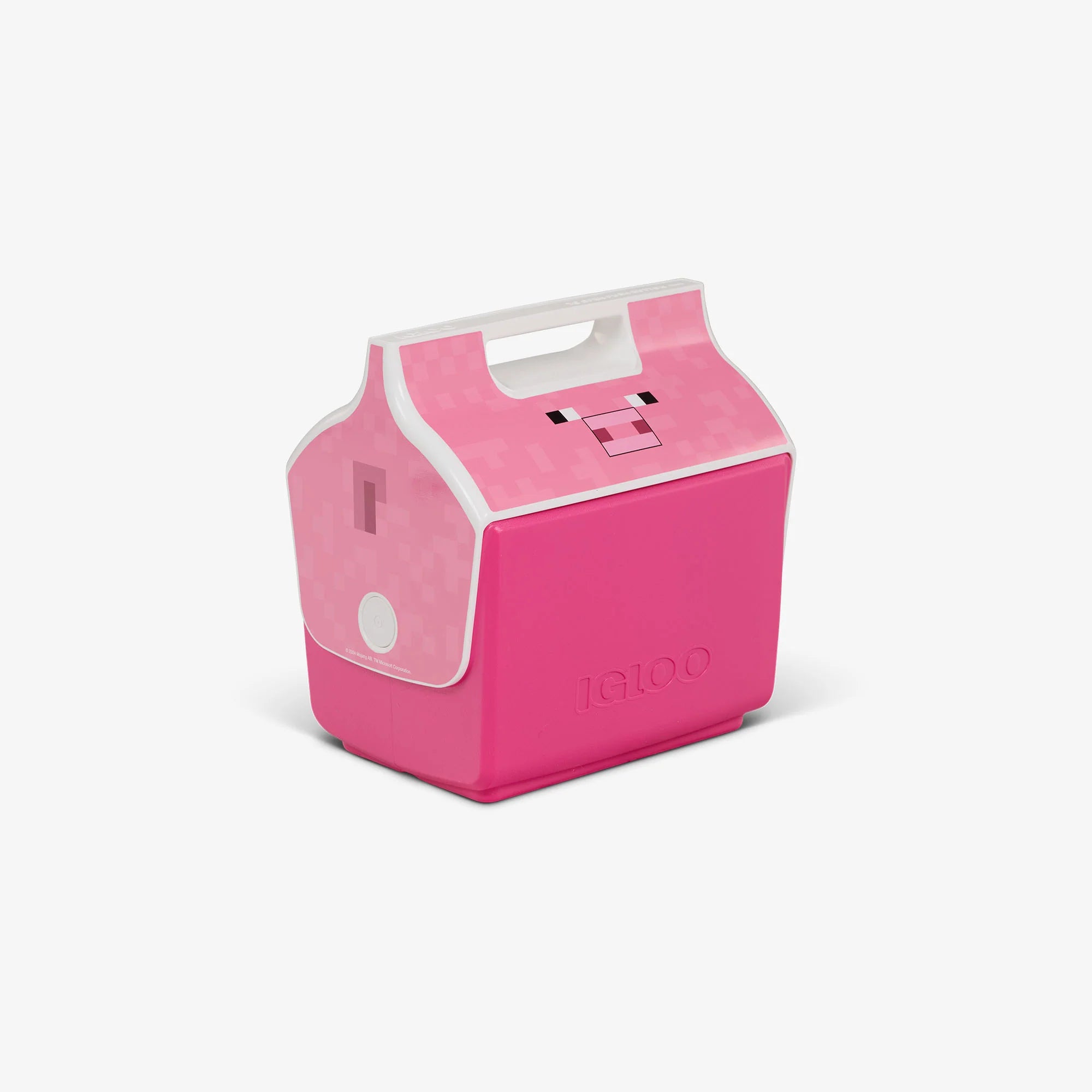 Igloo Personal Cooler Insulated Cooler Durable Cooler Minecraft Pig Little Playmate 7 Qt Cooler - Image 4