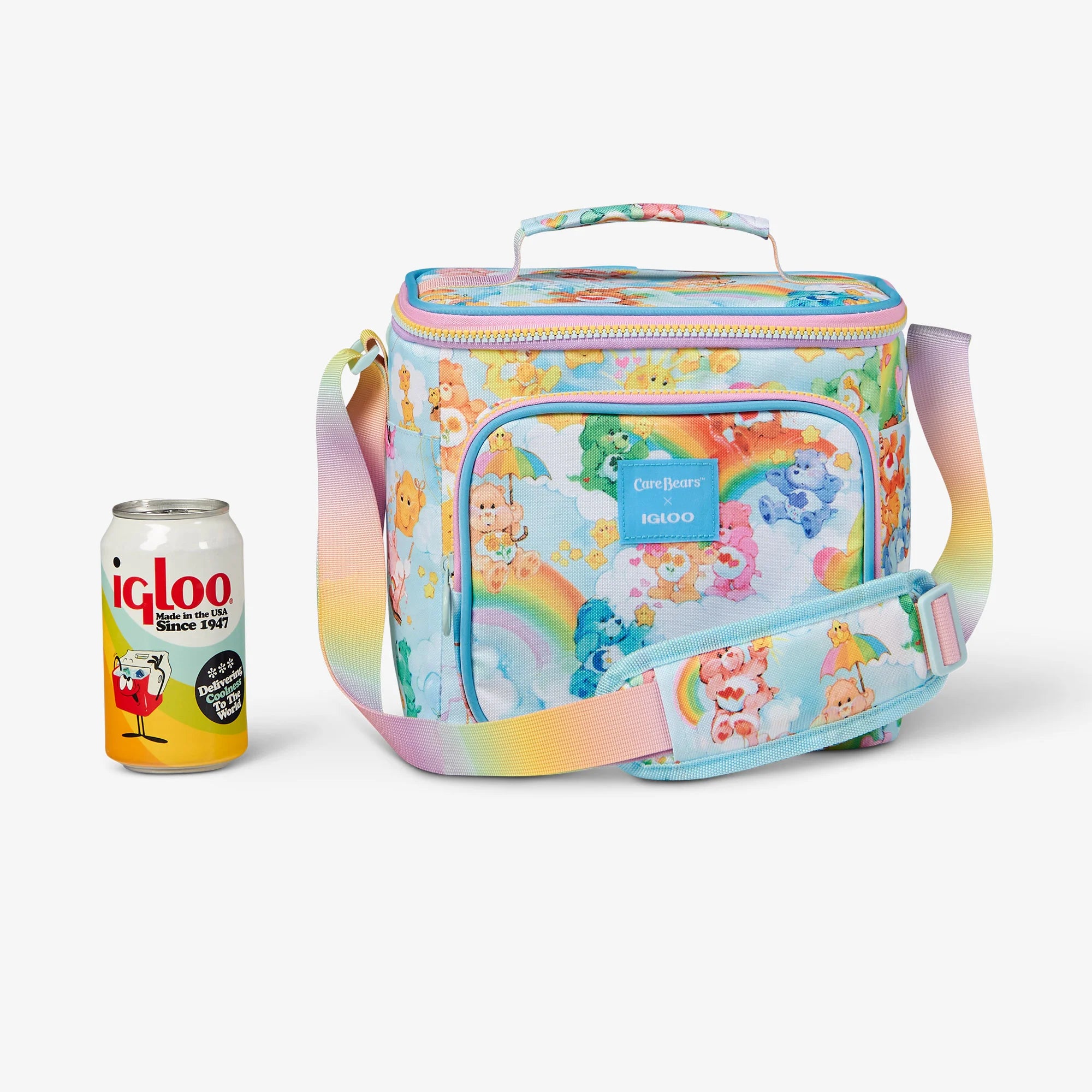 Igloo Portable Cooler Durable Cooler The Care Bears™ Clouds Square Lunch Bag - Image 5