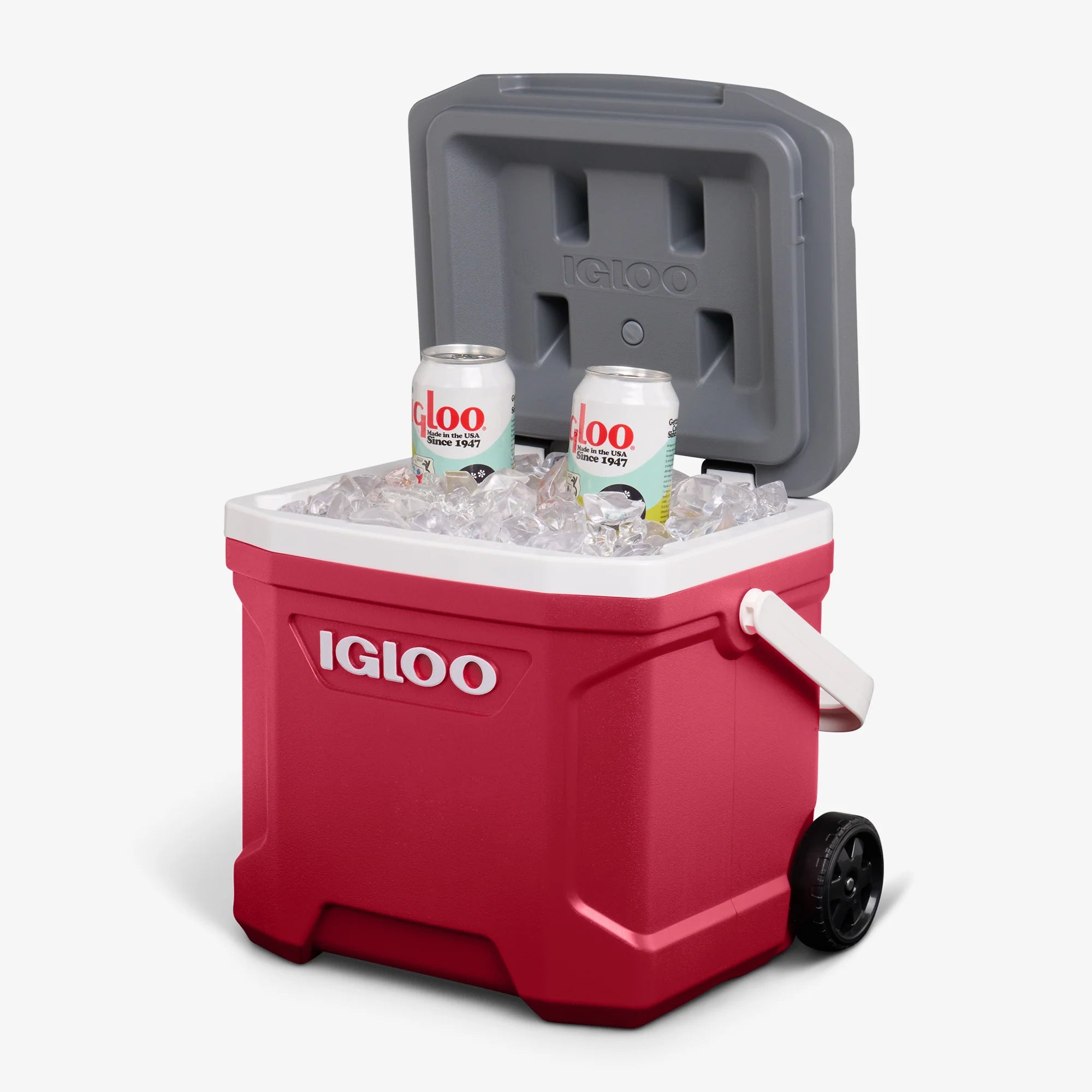 Igloo Insulated Cooler Durable Cooler Latitude 16 Qt Roller Cooler - Image 8