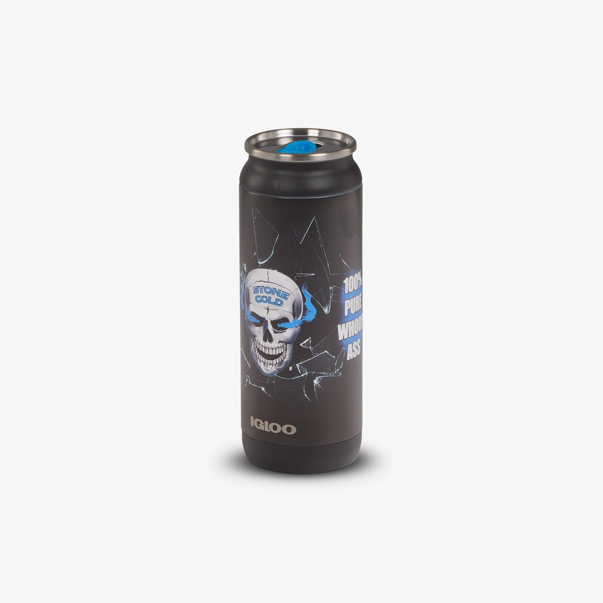Igloo Insulated Cooler Durable Cooler WWE Flip'n'SipStone ColdFlip'n'Sip Steve Austin 16 Oz Can - Image 2
