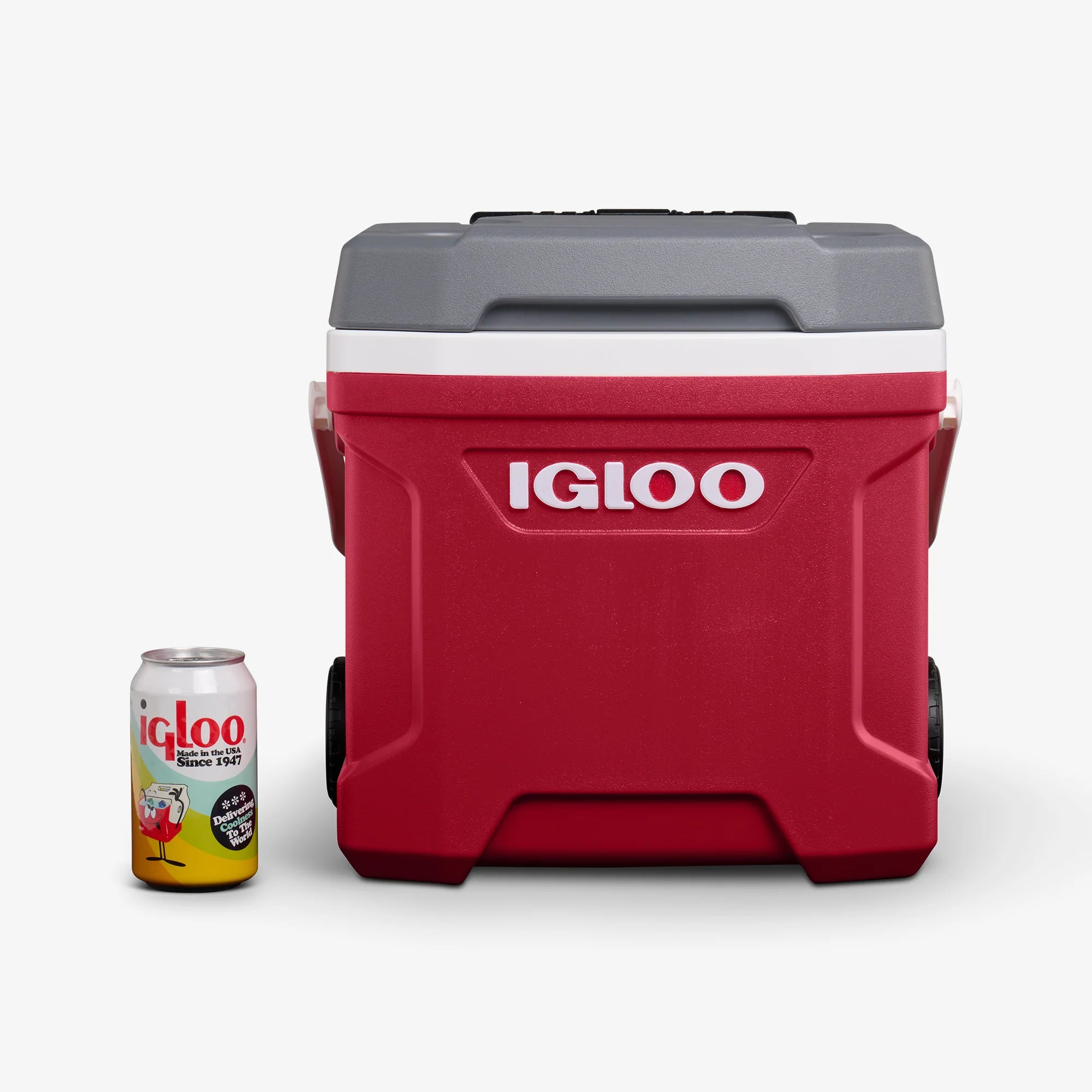 Igloo Insulated Cooler Durable Cooler Latitude 16 Qt Roller Cooler - Image 10
