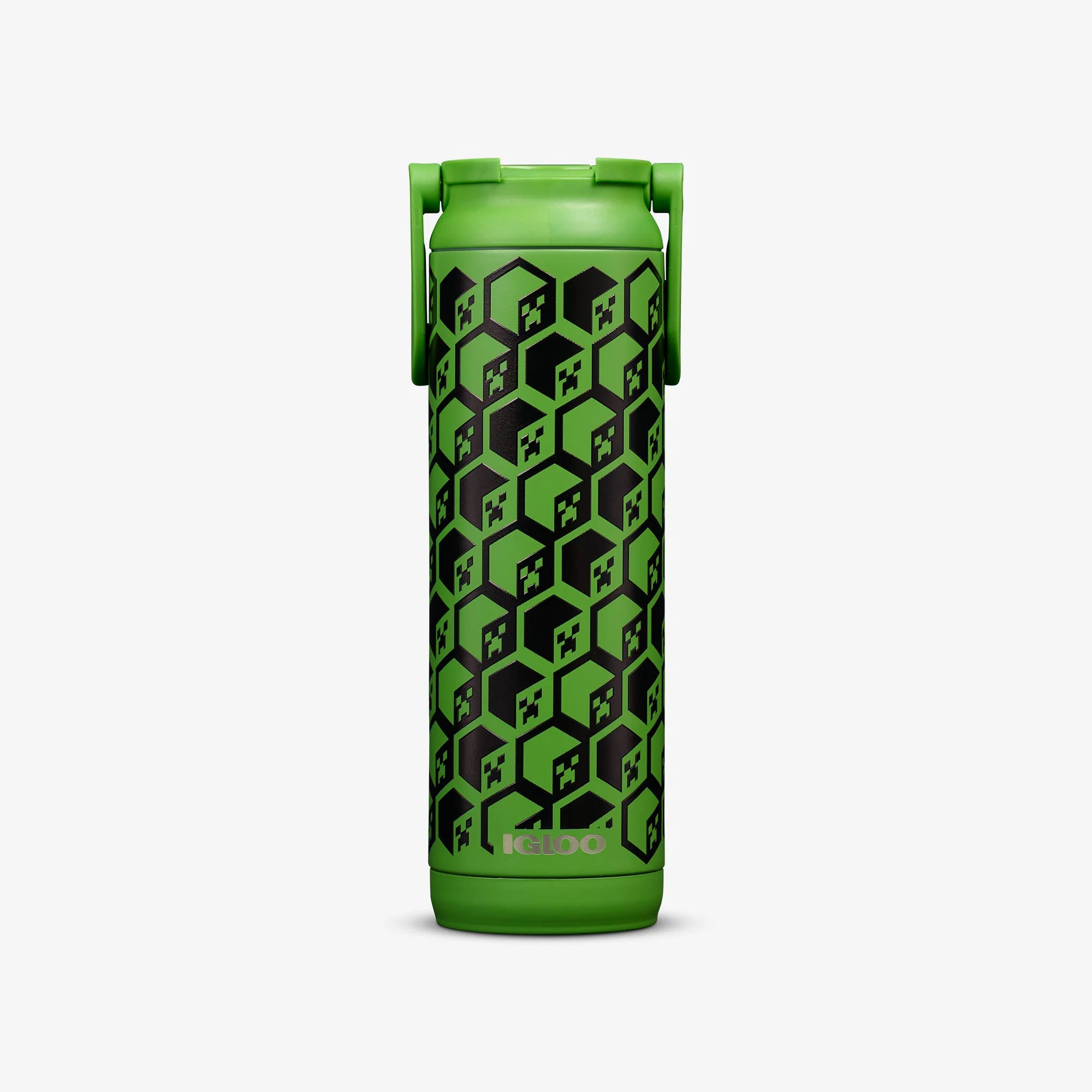 Igloo Insulated Cooler Durable Cooler Minecraft Creeper Glow in the Dark 20 Oz Bottle