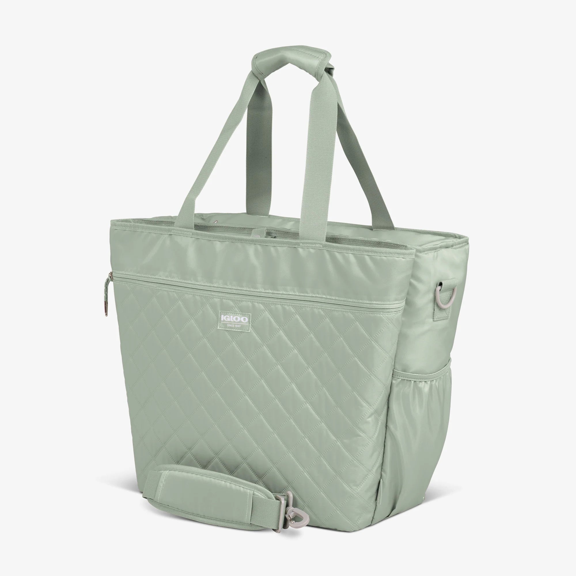 Igloo Insulated Cooler Durable Cooler MaxCold DUO Dual Compartment Tote Cooler Bag - Image 2