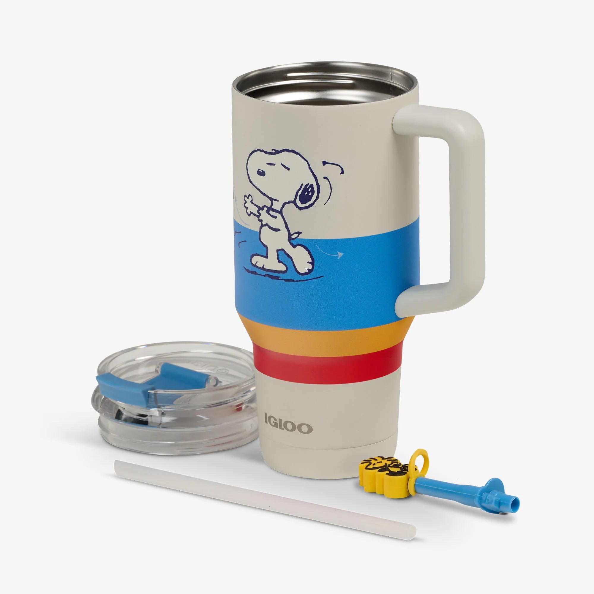 Igloo Insulated Cooler Durable Cooler Snoopy Disco Party 32 Oz Travel Mug - Image 3