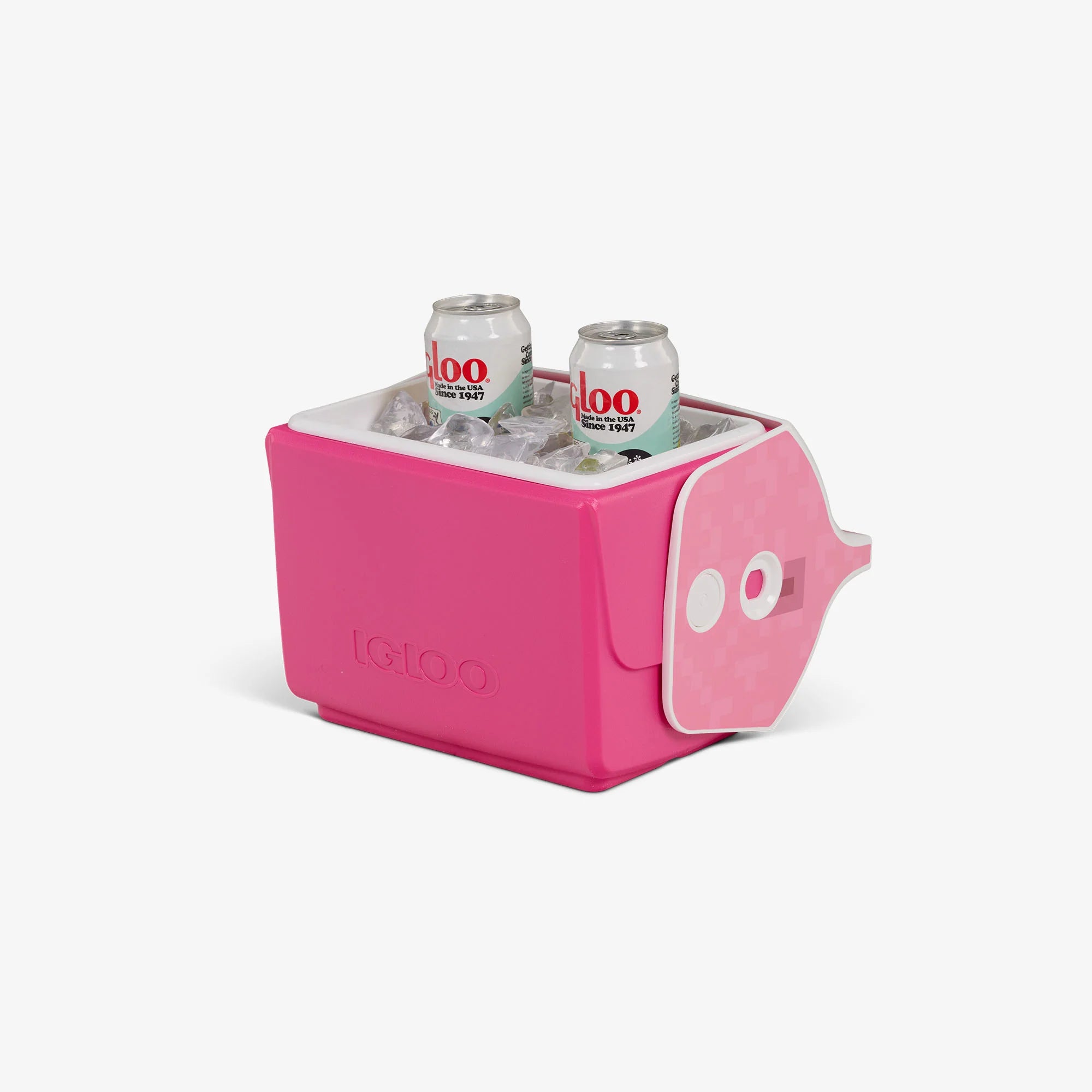 Igloo Personal Cooler Insulated Cooler Durable Cooler Minecraft Pig Little Playmate 7 Qt Cooler - Image 3