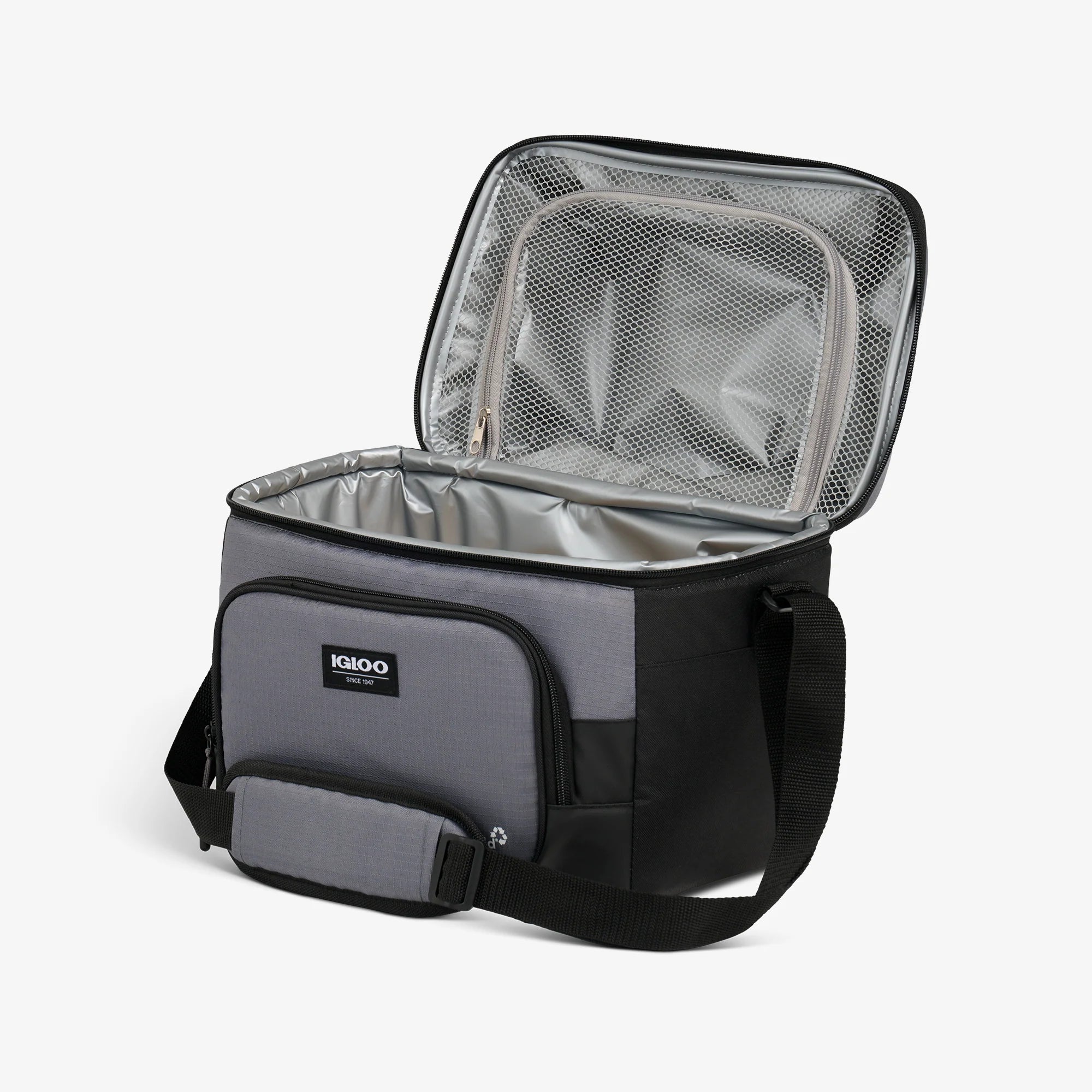 Igloo Insulated Cooler Durable Cooler Latitude Hardtop Gripper 22-Can Cooler Bag - Image 4