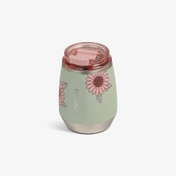 Alternative view of Igloo Travel Durable Cooler Floral 10 Oz Wine Tumbler