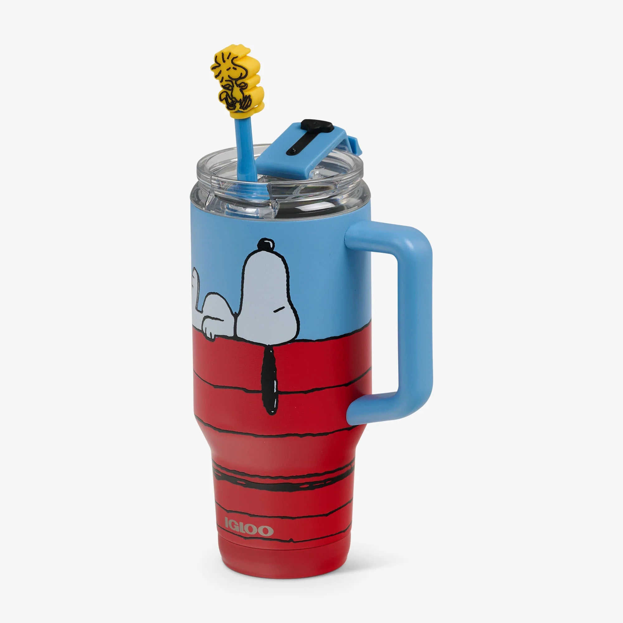 Igloo Insulated Cooler Durable Cooler SnoopyFlip'n'Sips Doghouse 32 Oz Travel Mug - Image 2