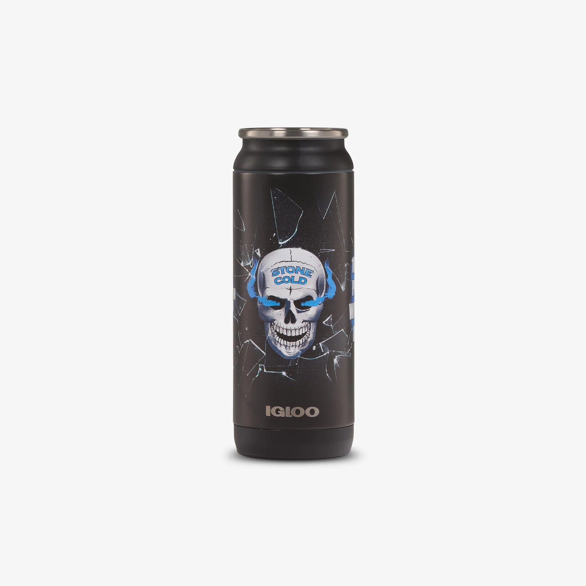 Igloo Insulated Cooler Durable Cooler WWE Flip'n'SipStone ColdFlip'n'Sip Steve Austin 16 Oz Can