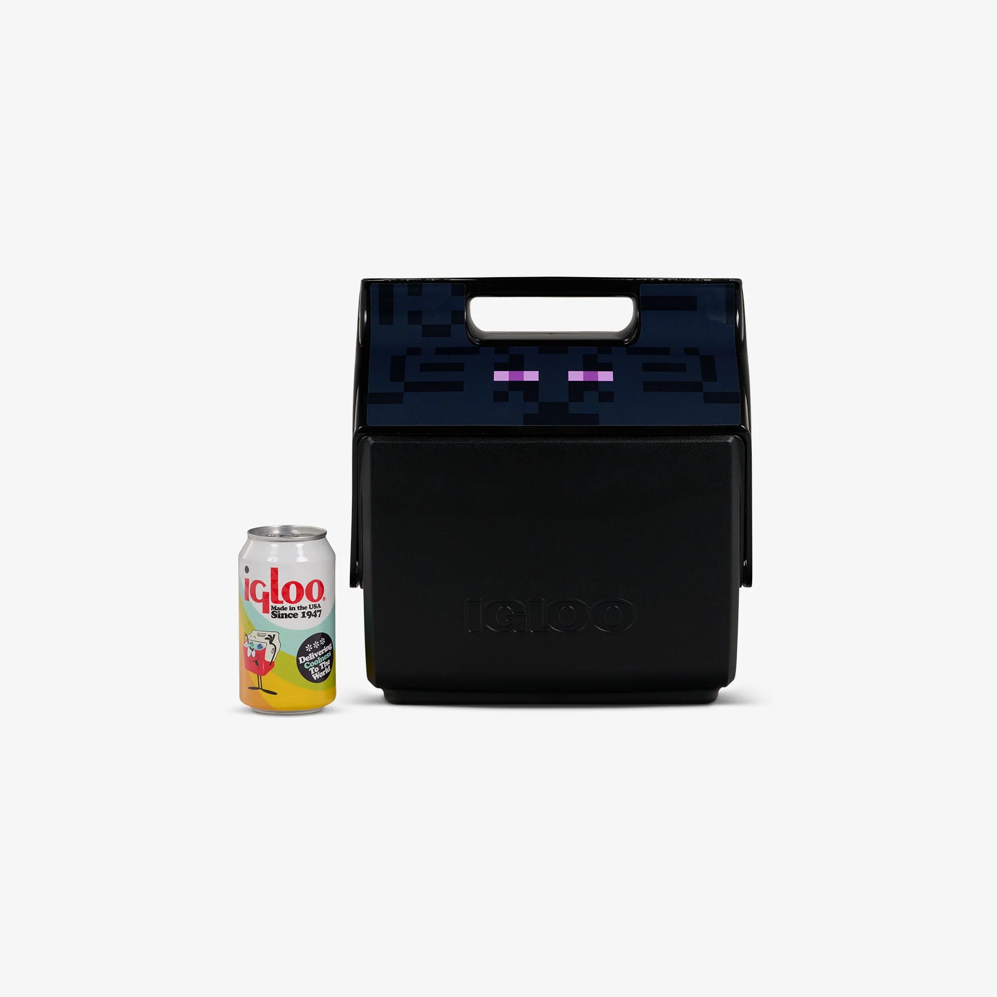 Igloo Personal Cooler Insulated Cooler Durable Cooler Minecraft Enderman Little Playmate 7 Qt Cooler - Image 5