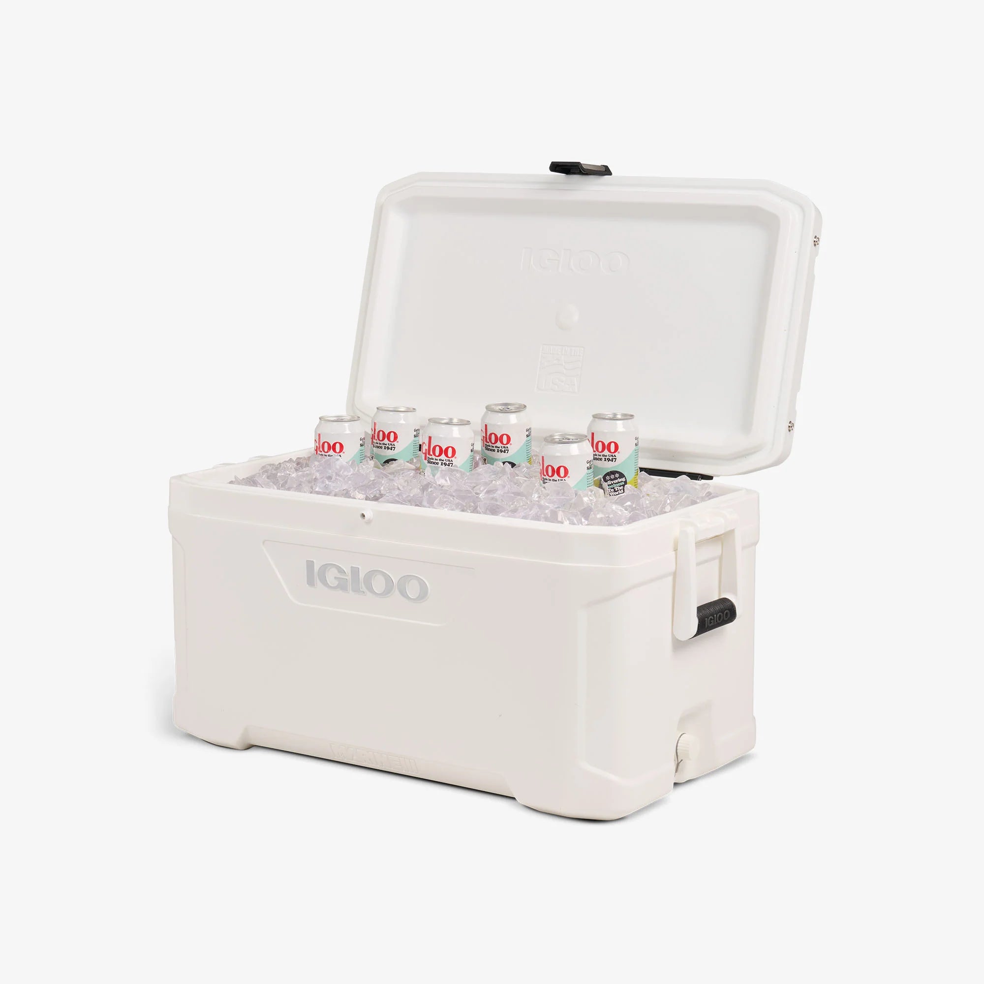 Igloo Large Cooler Insulated Cooler Outdoor Cooler Marine Elite 70 Qt Cooler - Image 3