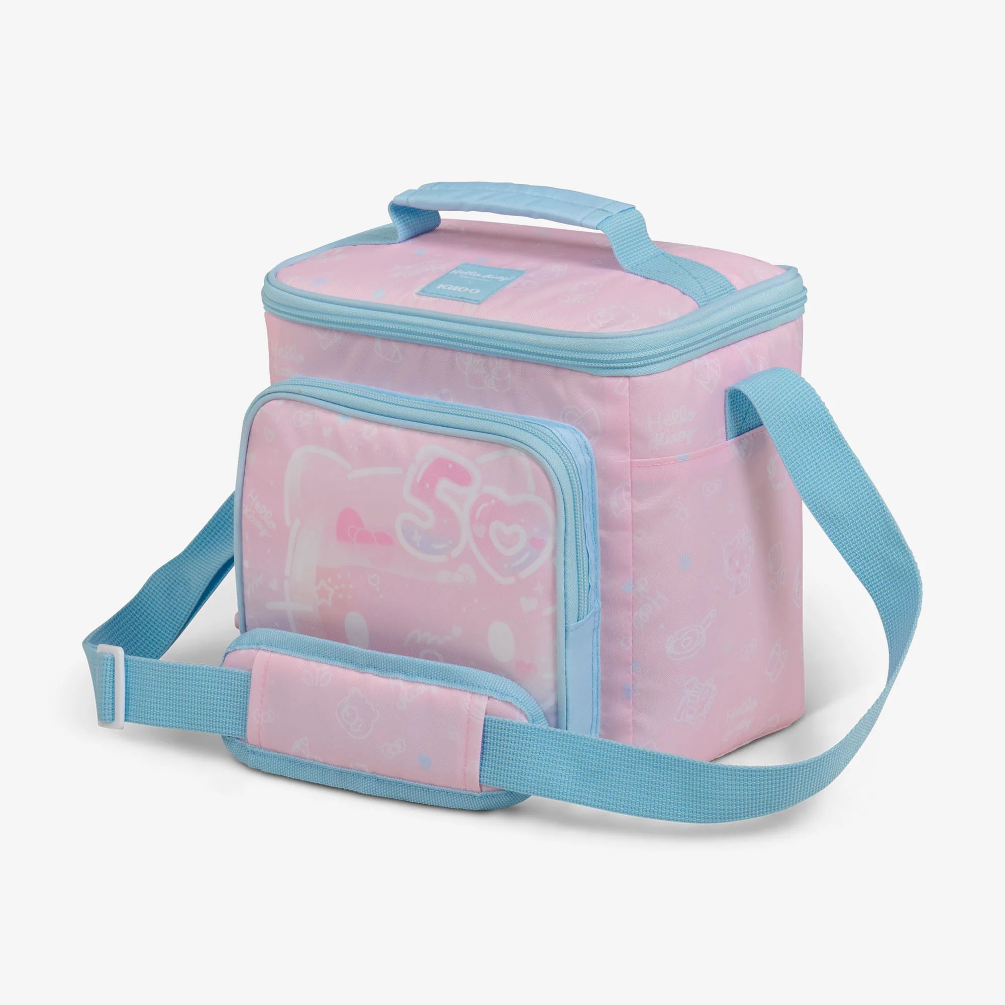 Igloo Portable Cooler Durable Cooler Hello Kitty? 50th Anniversary Square Lunch Cooler Bag - Image 2