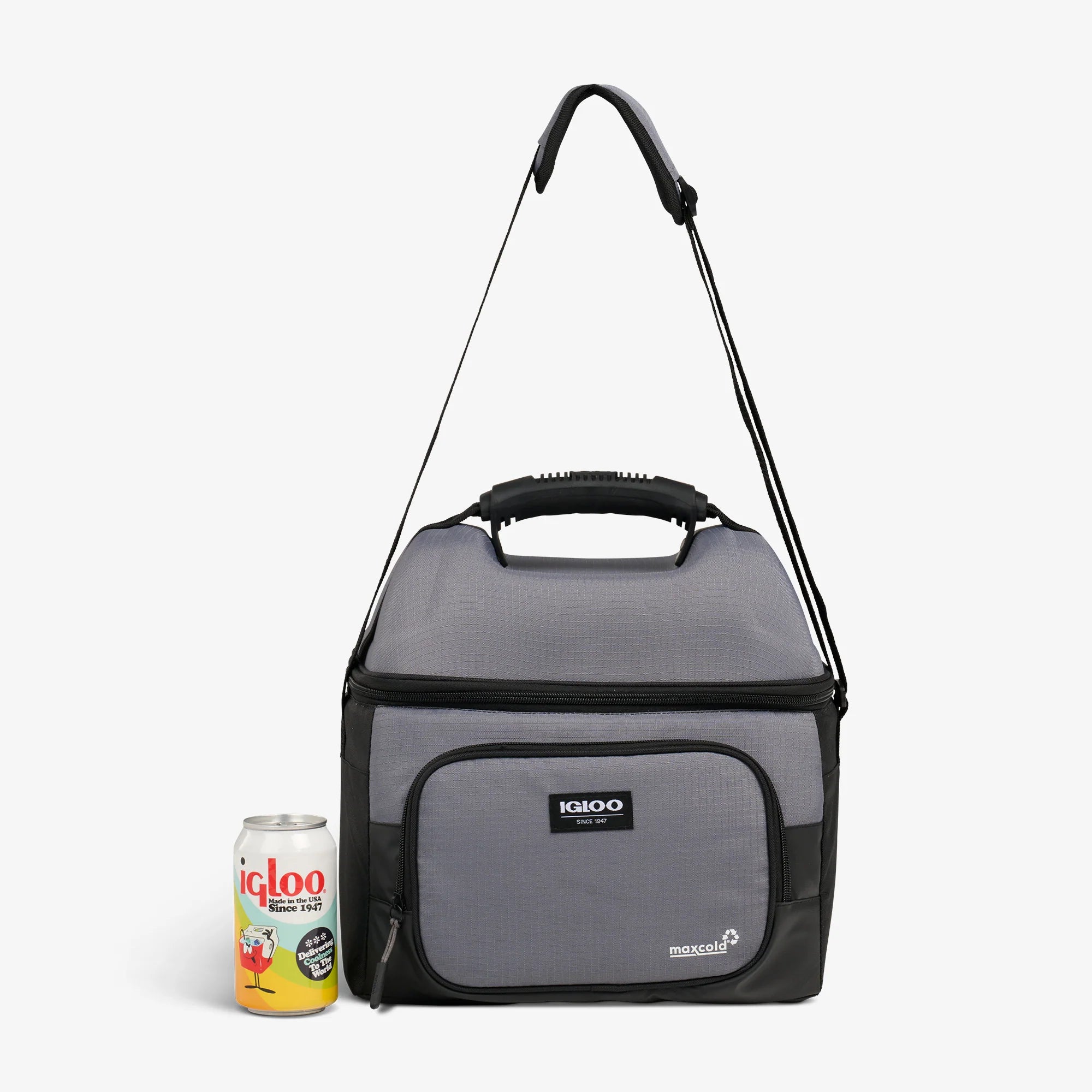 Igloo Insulated Cooler Durable Cooler Latitude Hardtop Gripper 22-Can Cooler Bag - Image 6