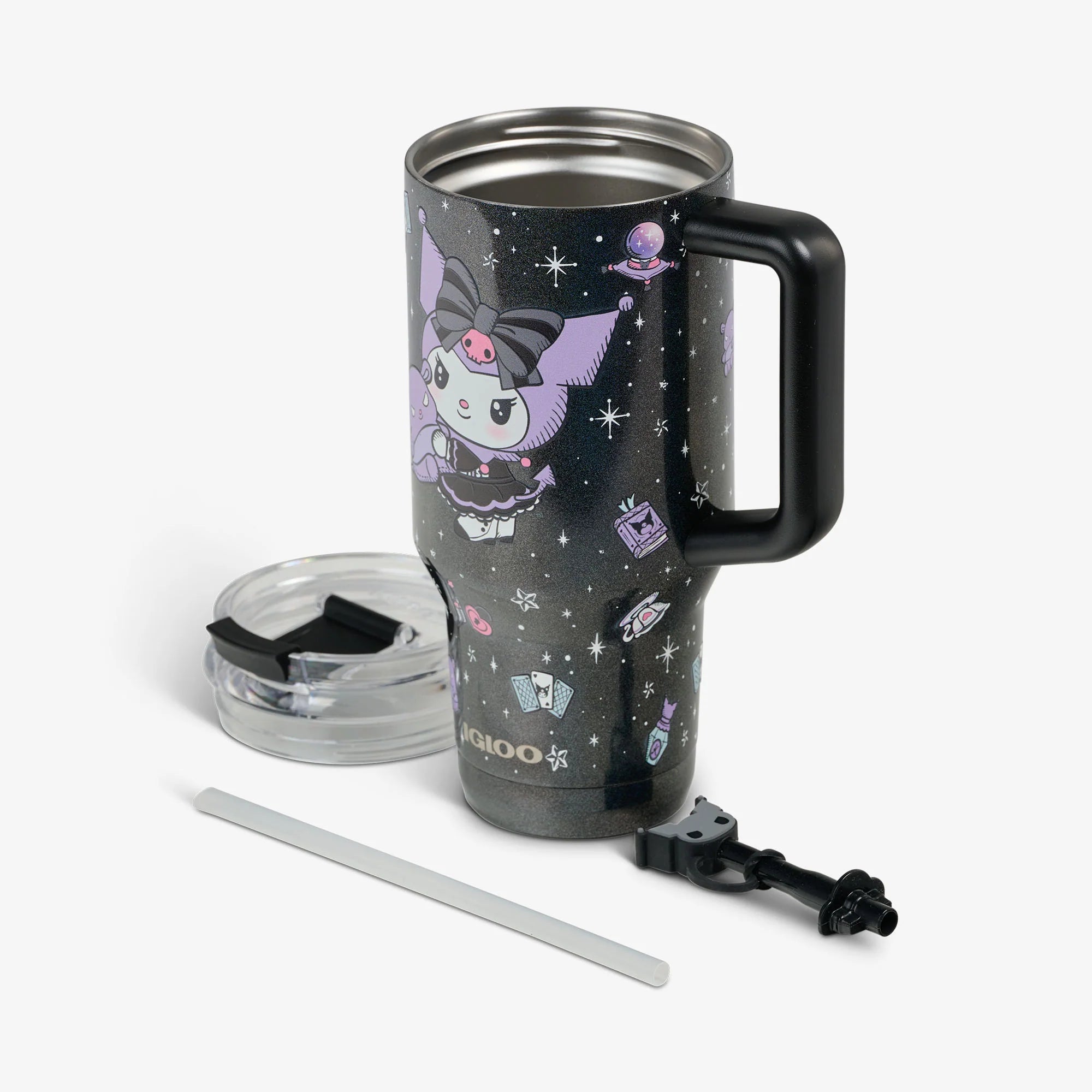 Igloo Insulated Cooler Durable Cooler Kuromi? 32 Oz Travel Mug - Image 3