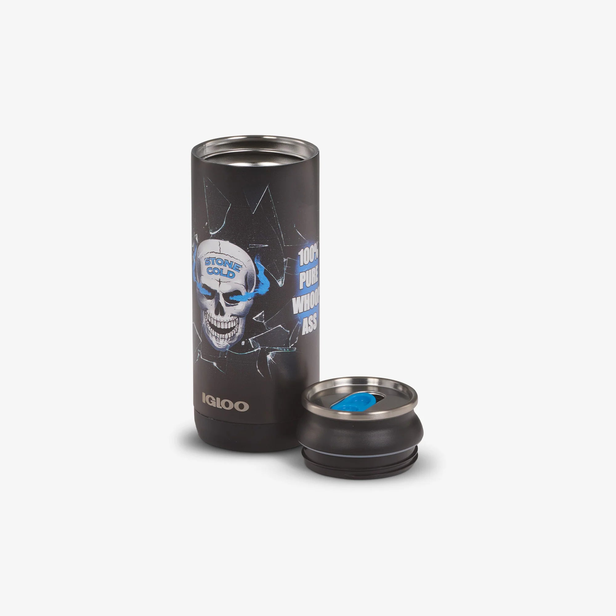 Igloo Insulated Cooler Durable Cooler WWE Flip'n'SipStone ColdFlip'n'Sip Steve Austin 16 Oz Can - Image 3