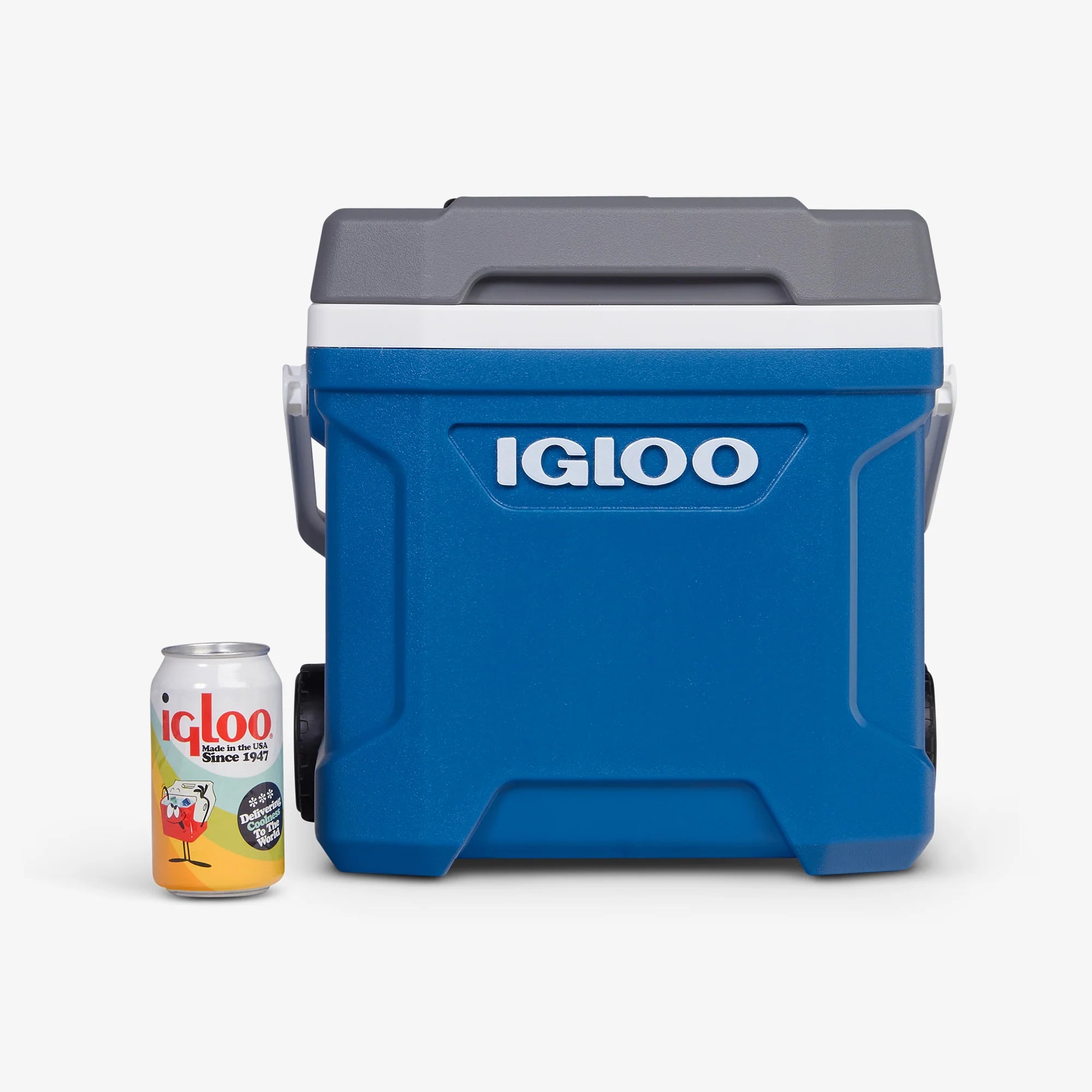 Igloo Insulated Cooler Durable Cooler Latitude 16 Qt Roller Cooler - Image 6