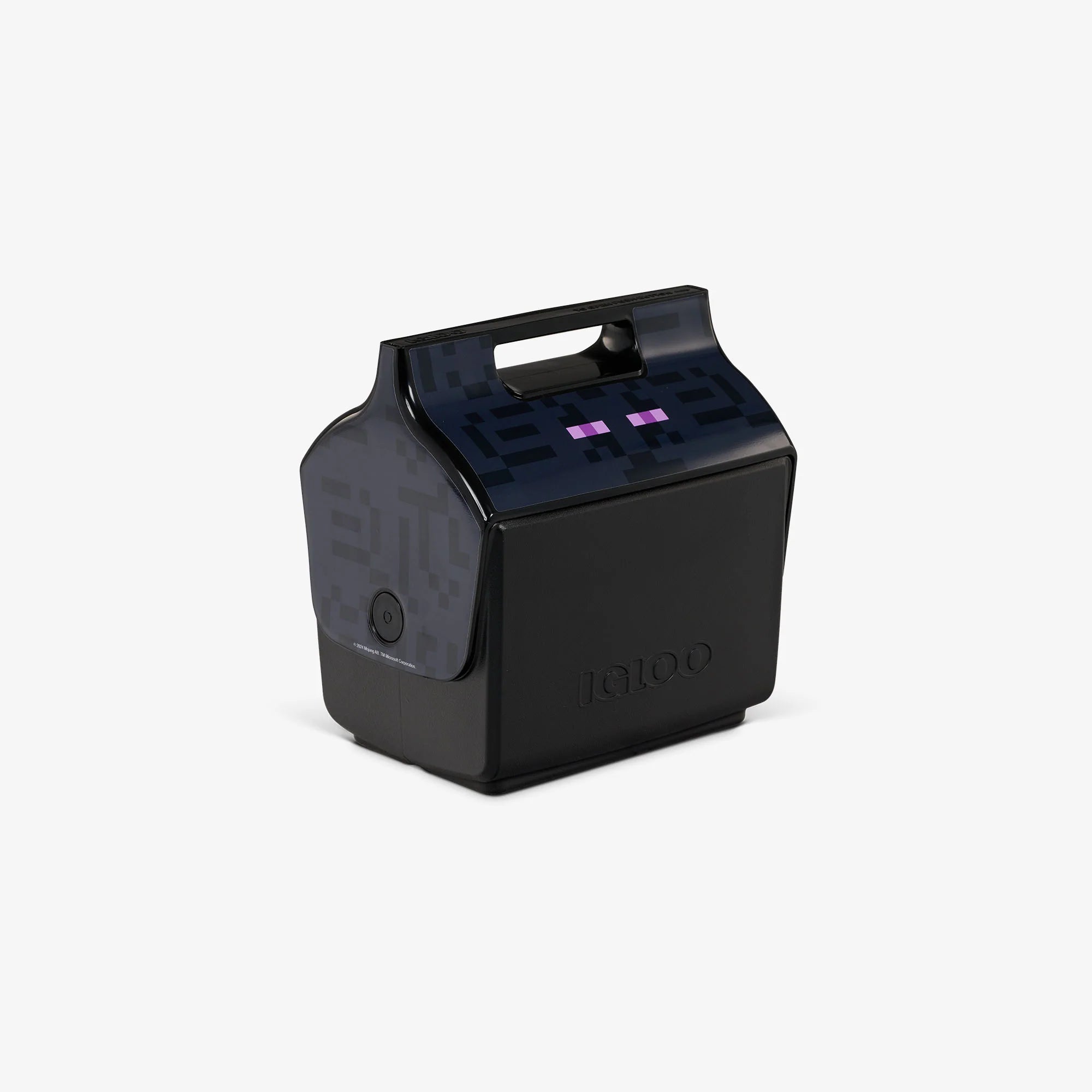 Igloo Personal Cooler Insulated Cooler Durable Cooler Minecraft Enderman Little Playmate 7 Qt Cooler - Image 4