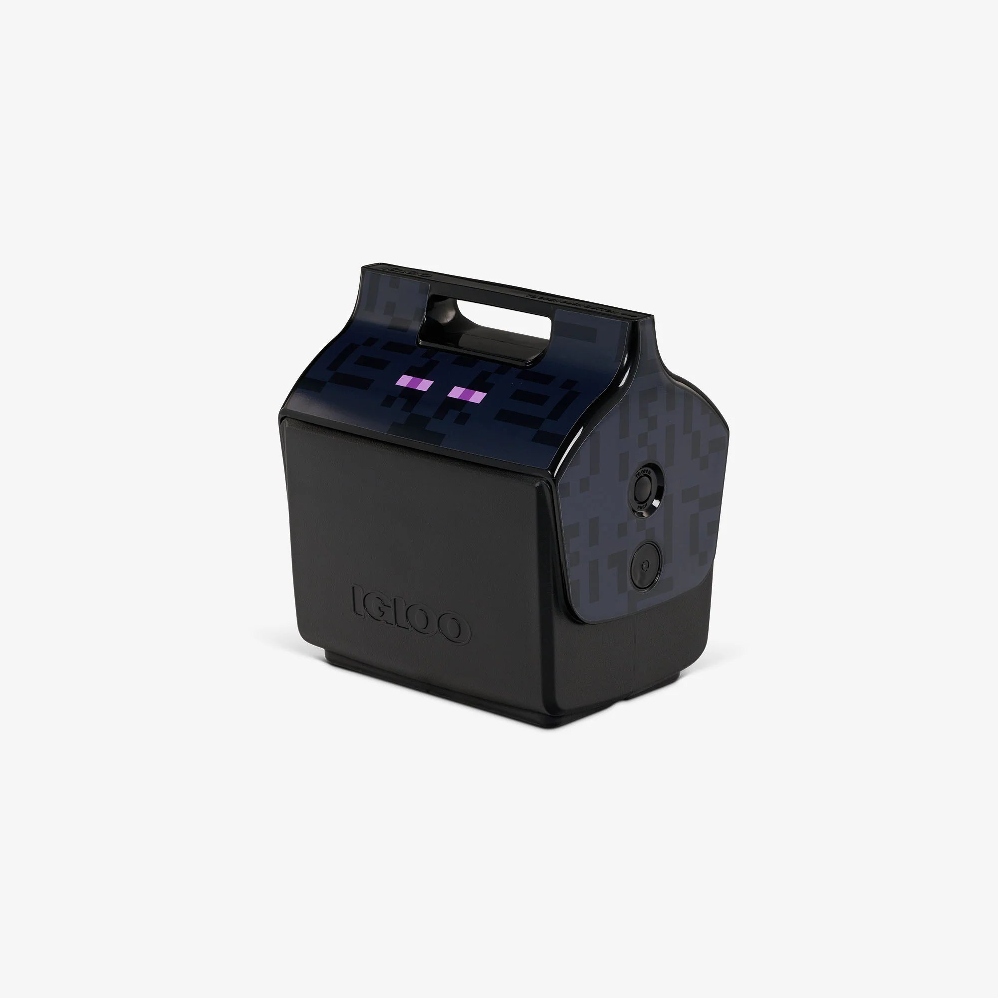 Igloo Personal Cooler Insulated Cooler Durable Cooler Minecraft Enderman Little Playmate 7 Qt Cooler - Image 2