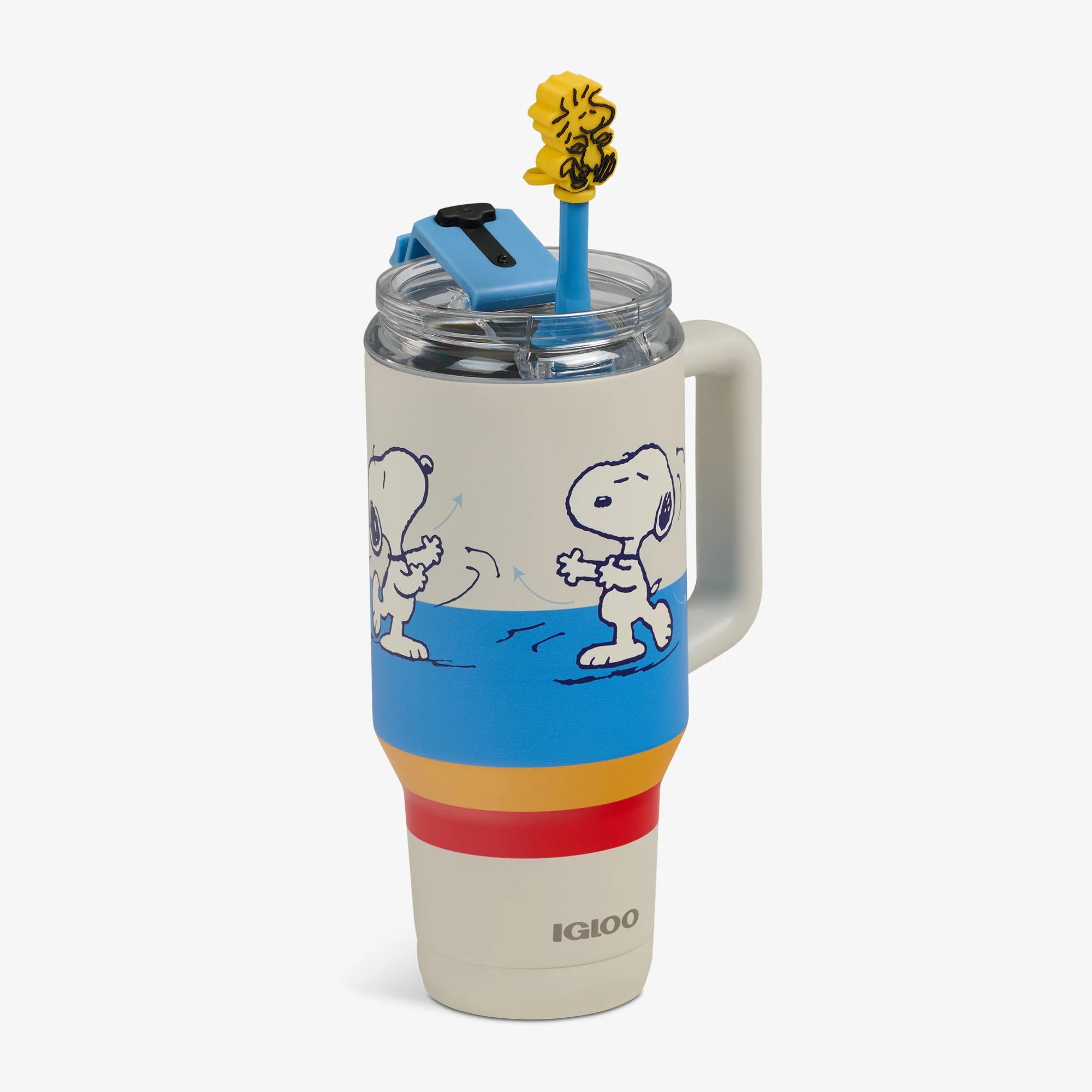 Igloo Insulated Cooler Durable Cooler Snoopy Disco Party 32 Oz Travel Mug - Image 6